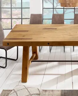 Jedálenské stoly Jedálenský stôl FÉNIX Dekorhome 165x90x76 cm