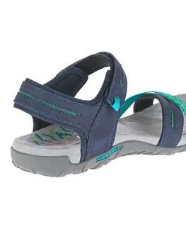 turistické sandále Dámske turistické sandále Terran Cross modré