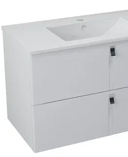 Kúpeľňa SAPHO - MITRA umývadlová skrinka 89,5x55x45,2 cm, biela MT091