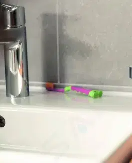 Držadlá k vani GROHE - QuickFix Start Cube Dávkovač mydla s držiakom, sklo/supersteel 41098DC0
