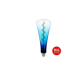 LED osvetlenie  LED Žiarovka FILAMENT SHAPE T110 E27/5W/230V 1800K modrá 