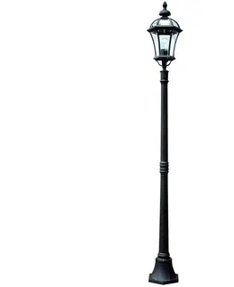 LED osvetlenie Elstead Garden Zone - Vonkajšia lampa LEDBURY 1xE27/100W/230V IP44 čierna 