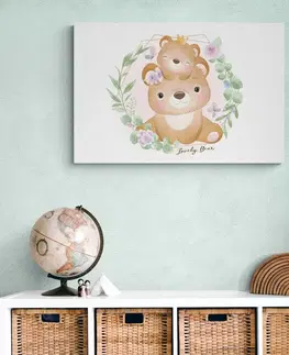 Detské obrazy Obraz rodinka medvedíkov