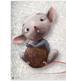 Obrazy do detskej izby Obrazy na stenu do detskej izby - Myšiačik