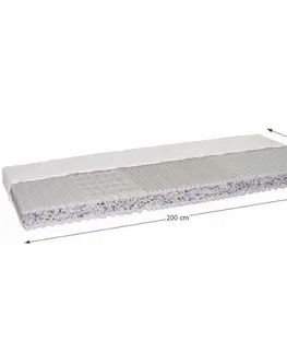 Matrace polyuretánová pena Penový matrac CATANIA ECO Tempo Kondela 90 x 200 cm