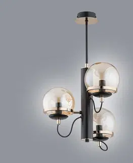 Moderné lampy do obývačky Luster Lumina Gold 28333 LW3