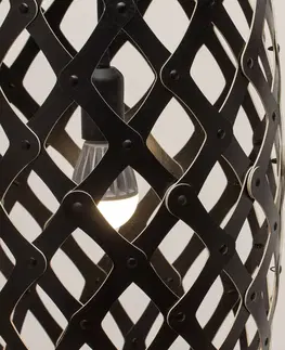 Závesné svietidlá david trubridge david trubridge Hinaki závesná lampa 50 cm čierna