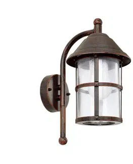 Záhradné lampy Eglo EGLO 90184 - Vonkajšie nástenné svietidlo SAN TELMO 