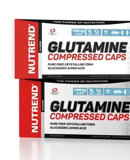 Glutamín Glutamine Compressed Caps - Nutrend 120 kaps.