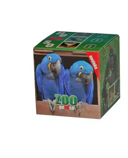 Hračky klasické spoločenské hry MIČÁNEK - Pexeso Zoo v krabičke