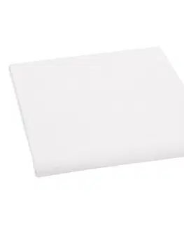 Plachty Bellatex plátené prestieradlo, biela, 150 x 230 cm