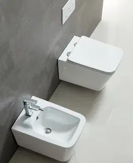 Kúpeľňa SAPHO - PORTO bidet závesný, 36x52cm. biela PZ4015