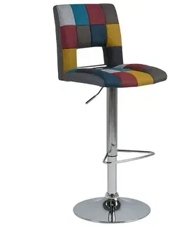 Barové stoličky Barová stolička patchwork 2 ks
