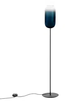 Stojacie lampy Artemide Artemide Gople stojaca lampa, modrá/čierna