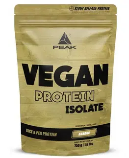 Vegánske proteíny Vegan Protein Isolate - Peak Performance 750 g Banana