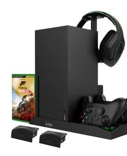 Príslušenstvo k herným konzolám Dokovacia stanica iPega XBX013 pre Xbox Series X, bezdrôtová controller a slúchadlá PG-XBX013