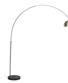 Oblúkové lampy Oblúková lampa oceľové kovové tienidlo 33 cm nastaviteľné - XXL