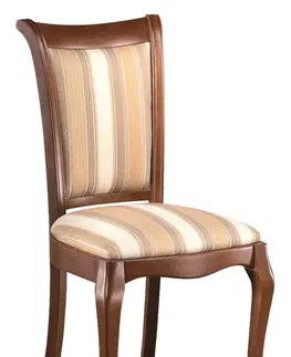 Jedálenské stoličky TARANKO Prato PR-09 rustikálna jedálenská stolička višňa 02 / zlatohnedá (B3 5054)