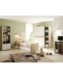 Postele s úložným priestorom Detská posteľ s úložným Priestorom Wiki, 90x200