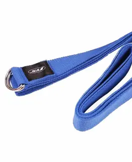 Gymnastické lopty Priťahovací pásik Yoga Strap, modrá