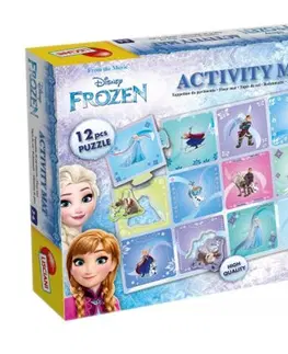 Náučné hračky LISCIANI - Frozen obojstranná skladacia podložka