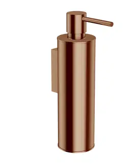 Držadlá k vani OMNIRES - MODERN PROJECT dávkovač tekutého mydla, nástenný, meď kartáčovaná MP60721CPB