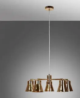 Moderné lampy do obývačky Luster Azure 5926 H06 Zlatý LW5