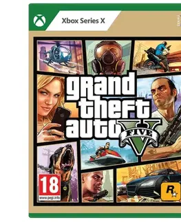 Hry na Xbox One Grand Theft Auto 5 XBOX Series X
