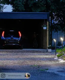 Osvetlenie príjazdovej cesty s čidlom Arcchio Arcchio Advik chodníkové LED svetlo 100 cm snímač