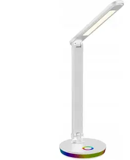 Lampy  LED RGBW Stmievateľná dotyková stolná lampa NEPTUN LED/7W/230V biela 