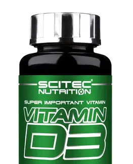 Vitamín D Vitamin D3 - Scitec Nutrition 250 kaps.