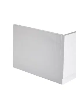 Kúpeľňa POLYSAN - PLAIN panel čelný 190x59cm, pravý 72822