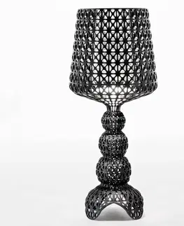 Stolové lampy Kartell Kartell Mini Kabuki – stolná LED lampa, čierna
