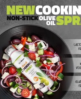 Zdravé potraviny Sprej na pečenie: Olive Oil Cooking Spray - GymBeam 201 g