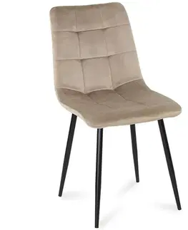 Čalúnené stoličky Stolička Diana béžová