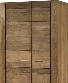 Šatníkové skrine Praktická 2-dverová skriňa VELET 70