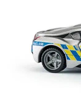 Hračky - autíčka SIKU - Super česká verzia - policia BMW i8 LCI