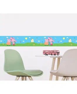 Tapety Samolepiaca bordúr Peppa Pig Classic, 500 x 9,7 cm