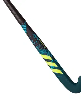 hokej Detská drevená hokejka na pozemný hokej Youngstar modro-čierna