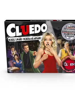 Hračky rodinné spoločenské hry HASBRO - Spoločenská hra Cluedo verzia Klamári