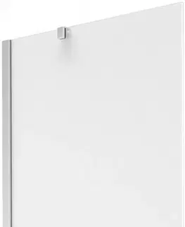 Sprchové dvere MEXEN/S - Next vaňová zástena FIX 70 x 150 cm, dekor, chróm 895-070-000-00-30-01