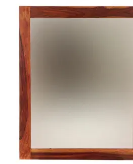 Zrkadlá Skrinka so zrkadlom do kúpeľne 65x80x15 indický masív palisander