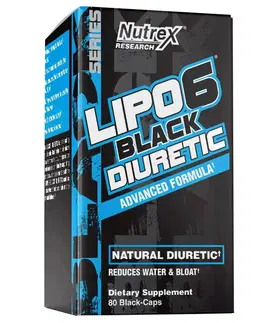 Diuretiká Lipo 6 Black Diuretic - Nutrex 80 kaps.