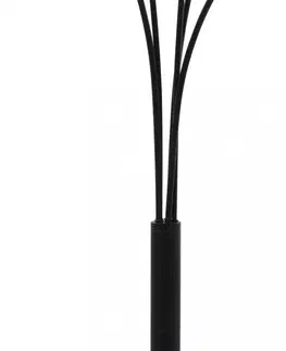 Osvetlenie Stojacia lampa čierna / zlatá Dekorhome 51 cm