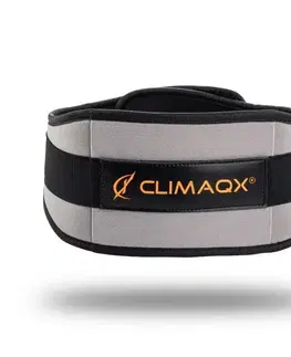 Opasky na cvičenie Climaqx Fitness opasok Gamechanger Grey  L