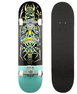 inline športy Detská skateboardová doska CP100 Mini 3-7 rokov veľkosť 7,25" Insects