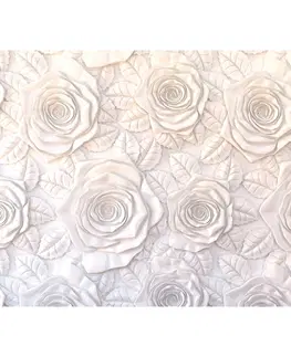 Tapety Fototapeta XXL Wall of roses 360 x 254 cm, 8 dielov