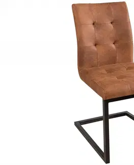 Jedálenské stoličky a kreslá Jedálenská stolička 2 ks FOBOS Dekorhome Sivohnedá taupe