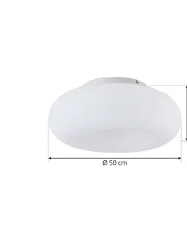 SmartHome stropné svietidlá Lucande Lucande Smart LED stropné svietidlo Bolti, biele, RGBW, CCT, Tuya
