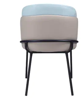 Stoličky Jedálenské kreslo SADIE Modrá